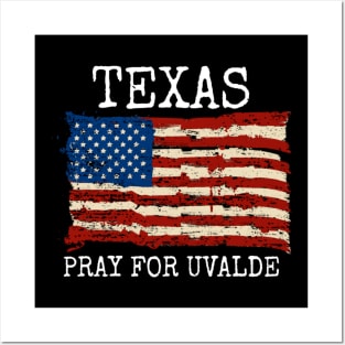 Pray for uvalde Posters and Art